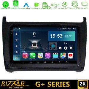 Bizzar G+ Series Vw Polo 2009-2014 8core Android14 6+128GB Navigation Multimedia Tablet 9"