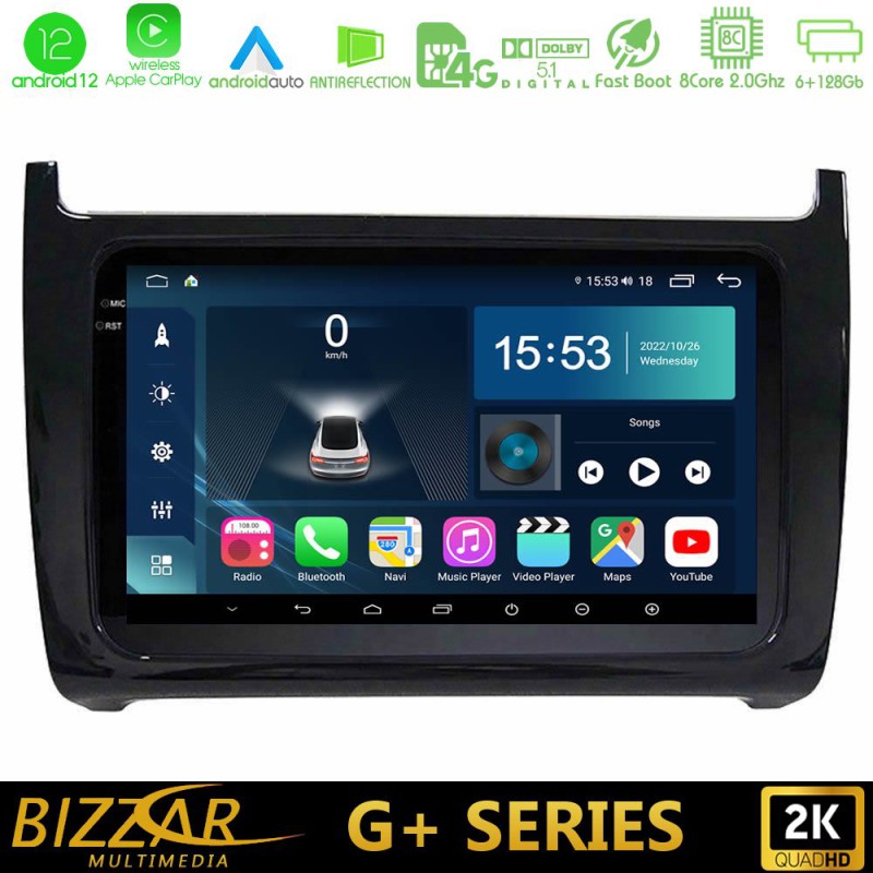 Bizzar G+ Series Vw Polo 2009-2014 8core Android14 6+128GB Navigation Multimedia Tablet 9" Bizzar G+ Series Vw Polo 2009-2014 8core Android14 6+128GB Navigation Multimedia Tablet 9"