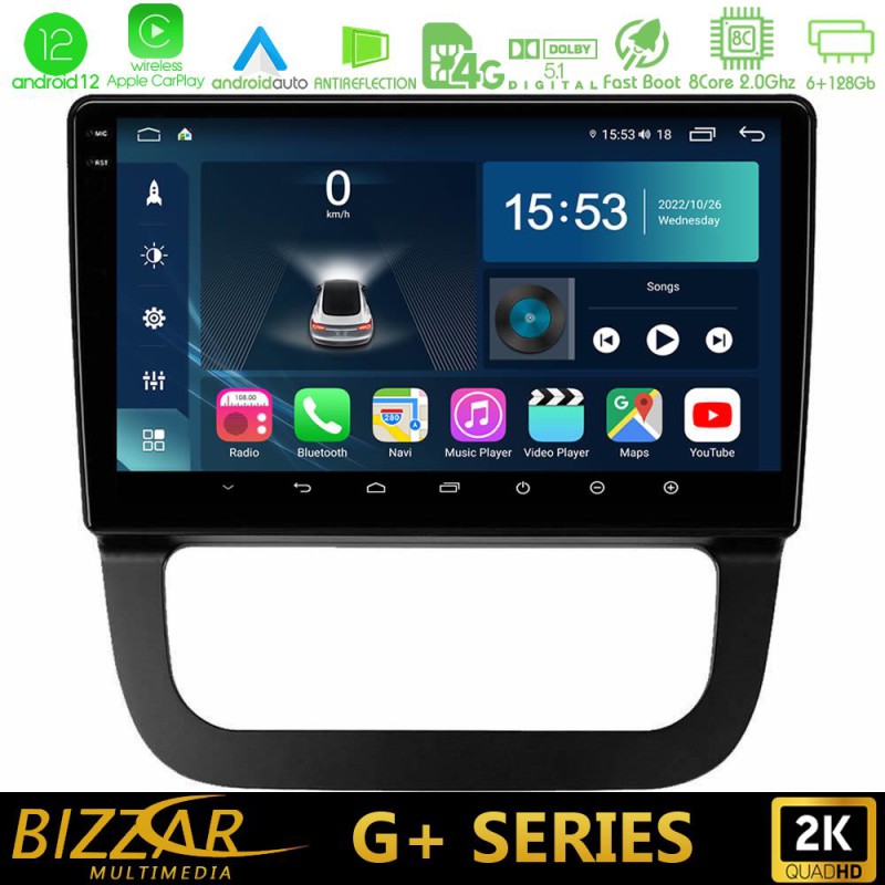 Bizzar G+ Series VW Jetta 8core Android14 6+128GB Navigation Multimedia Tablet 10" Bizzar G+ Series VW Jetta 8core Android14 6+128GB Navigation Multimedia Tablet 10"