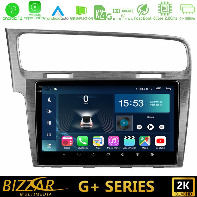 Bizzar G+ Series VW GOLF 7 8core Android14 6+128GB Navigation Multimedia Tablet 10" Bizzar G+ Series VW GOLF 7 8core Android14 6+128GB Navigation Multimedia Tablet 10"