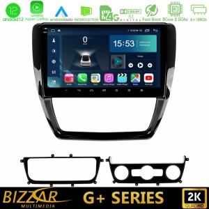 Bizzar G+ Series VW Jetta 8core Android14 6+128GB Navigation Multimedia Tablet 10"