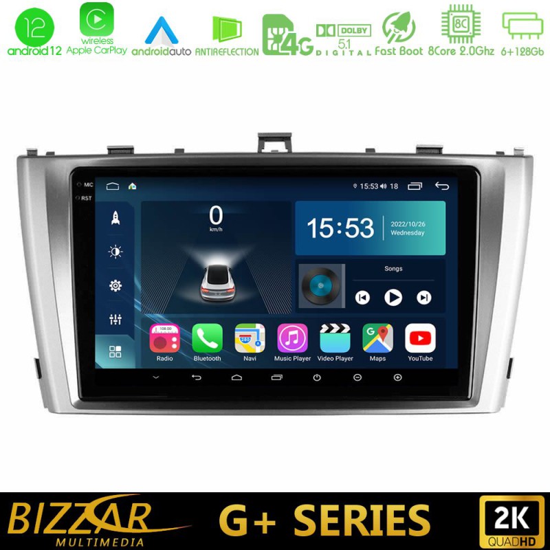 Bizzar G+ Series Toyota Avensis T27 8core Android14 6+128GB Navigation Multimedia Tablet 9" Bizzar G+ Series Toyota Avensis T27 8core Android14 6+128GB Navigation Multimedia Tablet 9"