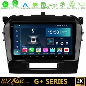 Bizzar G+ Series Suzuki Vitara 2015-2024 8core Android14 6+128GB Navigation Multimedia Tablet 9"