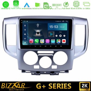 Bizzar G+ Series Nissan NV200 8core Android14 6+128GB Navigation Multimedia Tablet 9" Bizzar G+ Series Nissan NV200 8core Android14 6+128GB Navigation Multimedia Tablet 9"