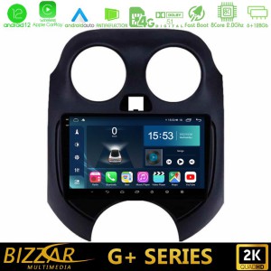 Bizzar G+ Series Nissan Micra 2011-2014 8core Android14 6+128GB Navigation Multimedia Tablet 9" Bizzar G+ Series Nissan Micra 2011-2014 8core Android14 6+128GB Navigation Multimedia Tablet 9"