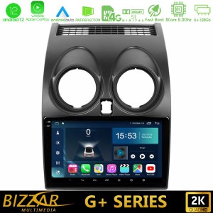 Bizzar G+ Series Nissan Qashqai J10 8core Android14 6+128GB Navigation Multimedia Tablet 9" Bizzar G+ Series Nissan Qashqai J10 8core Android14 6+128GB Navigation Multimedia Tablet 9"