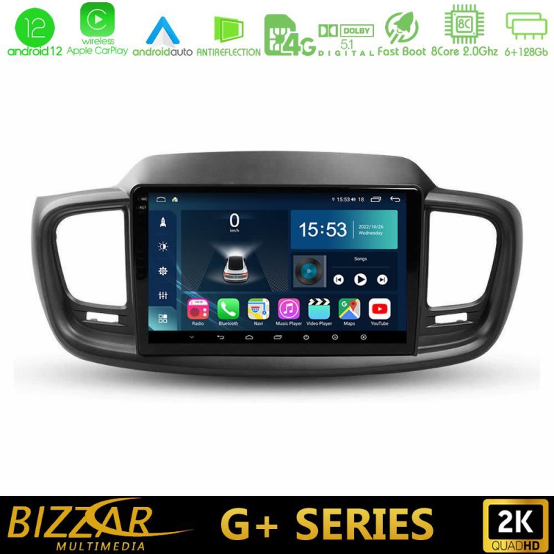 Bizzar G+ Series Kia Sorento 2018-2021 8Core Android14 6+128GB Navigation Multimedia Tablet 9" Bizzar G+ Series Kia Sorento 2018-2021 8Core Android14 6+128GB Navigation Multimedia Tablet 9"