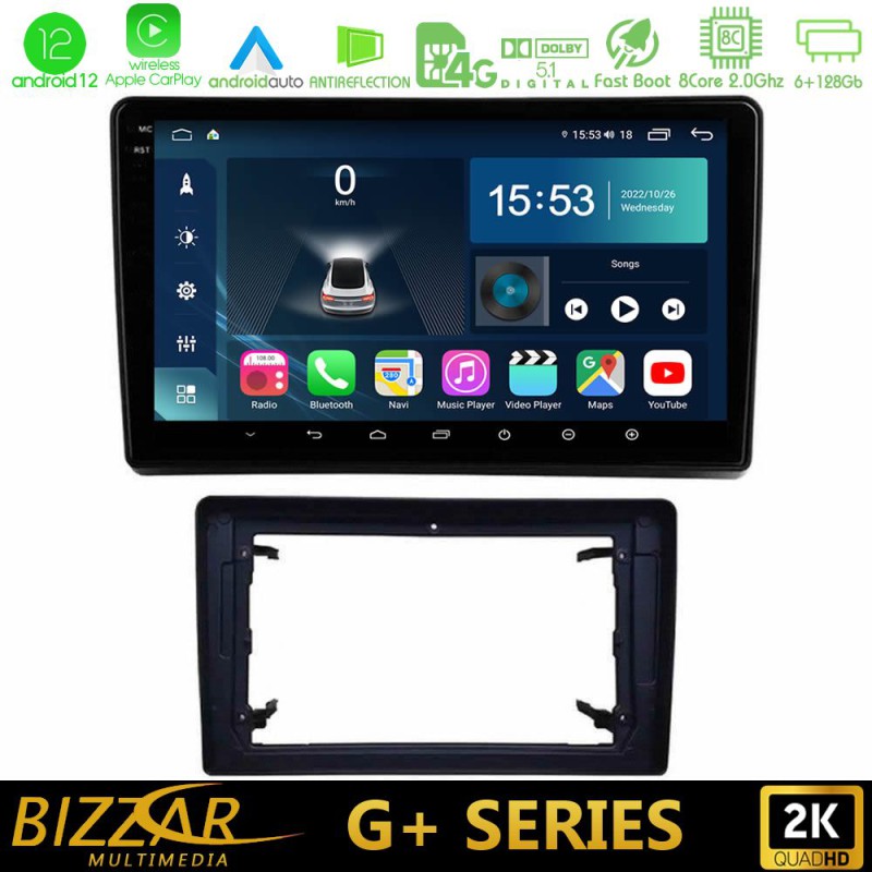 Bizzar G+ Series Chrysler / Dodge / Jeep 8core Android14 6+128GB Navigation Multimedia Tablet 10"