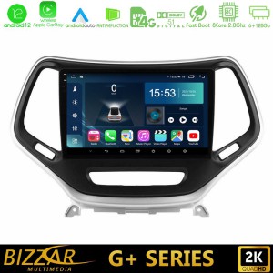 Bizzar G+ Series Jeep Cherokee 2014-2019 8core Android14 6+128GB Navigation Multimedia Tablet 9" (Ασημί Χρώμα) Bizzar G+ Series Jeep Cherokee 2014-2019 8core Android14 6+128GB Navigation Multimedia Tablet 9" (Ασημί Χρώμα)