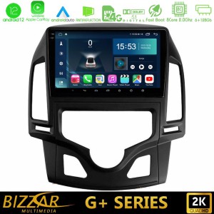 Bizzar G+ Series Hyundai i30 2007-2012 Auto A/C 8core Android14 6+128GB Navigation Multimedia Tablet 9" Bizzar G+ Series Hyundai i30 2007-2012 Auto A/C 8core Android14 6+128GB Navigation Multimedia Tablet 9"
