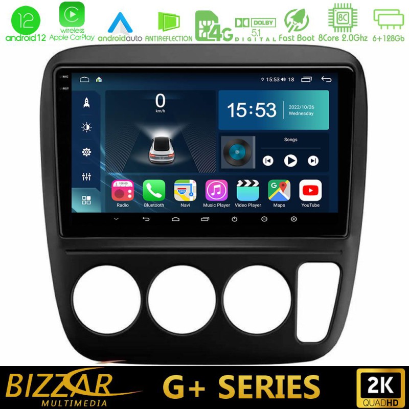 Bizzar G+ Series Honda CRV 1997-2001 8core Android14 6+128GB Navigation Multimedia Tablet 9" Bizzar G+ Series Honda CRV 1997-2001 8core Android14 6+128GB Navigation Multimedia Tablet 9"