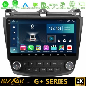 Bizzar G+ Series Honda Accord 2002-2008 8core Android14 6+128GB Navigation Multimedia Tablet 10" Bizzar G+ Series Honda Accord 2002-2008 8core Android14 6+128GB Navigation Multimedia Tablet 10"