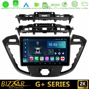 Bizzar G+ Series Ford Transit Custom/Tourneo Custom 8core Android14 6+128GB Navigation Multimedia Tablet 9"