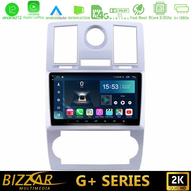 Bizzar G+ Series Chrysler 300C 8core Android14 6+128GB Navigation Multimedia Tablet 9" Bizzar G+ Series Chrysler 300C 8core Android14 6+128GB Navigation Multimedia Tablet 9"