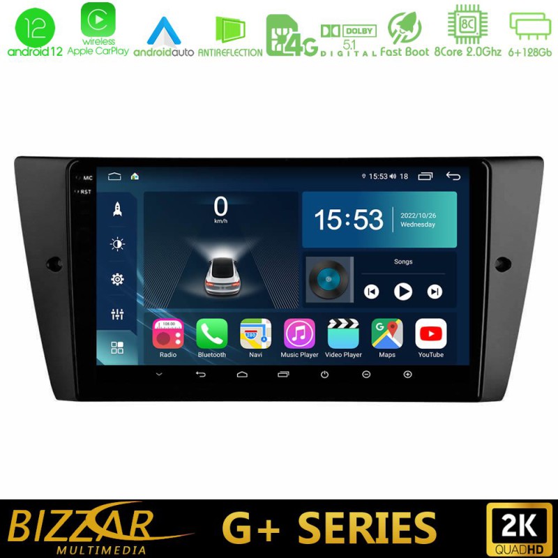 Bizzar G+ Series BMW 3 Series 2006-2011 8core Android14 6+128GB Navigation Multimedia Tablet 9" Bizzar G+ Series BMW 3 Series 2006-2011 8core Android14 6+128GB Navigation Multimedia Tablet 9"