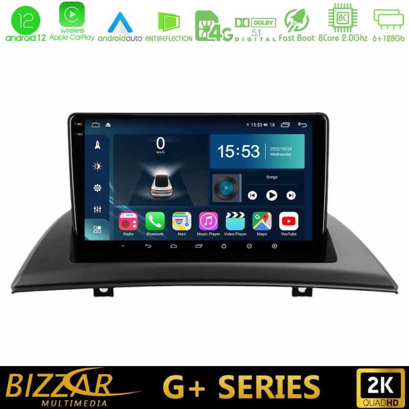 Bizzar G+ Series BMW E83 8Core Android14 6+128GB Navigation Multimedia Tablet 9"