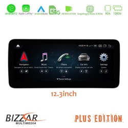 Bizzar OEM Mercedes C/GLC Class NTG5 Android13 (8+128GB) Navigation Multimedia 12.3″ Anti-reflection