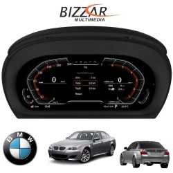 BMW 5series/6series E60 Digital LCD Instrument Cluster 12,3" με HD οθόνη 1920*720