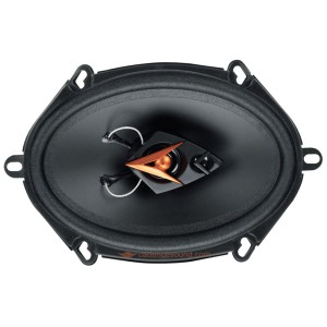 Cadence IQ573GE 3-Way Coaxial Car Audio Speakers | 50W RMS, 125W Peak Power