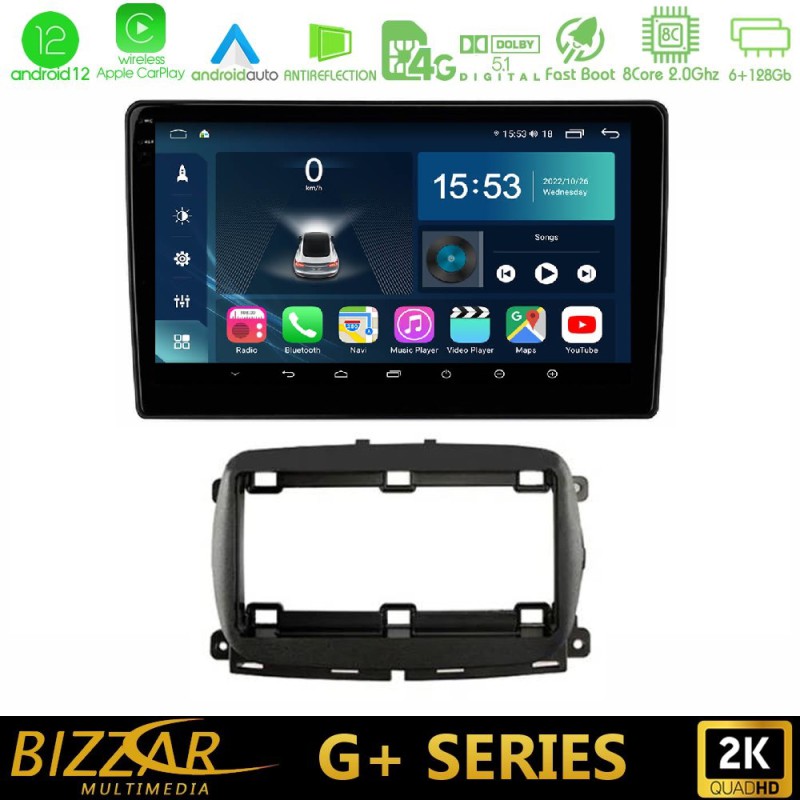 Bizzar G+ Series Fiat 500 2016> 8core Android14 6+128GB Navigation Multimedia Tablet 9" Bizzar G+ Series Fiat 500 2016> 8core Android14 6+128GB Navigation Multimedia Tablet 9"