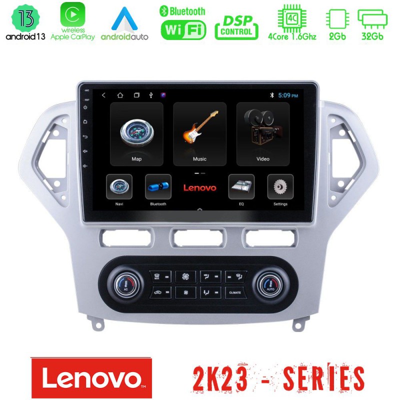 Lenovo Car Pad Ford Mondeo 2007-2011 (Auto A/C) 4Core Android 13 2+32GB Navigation Multimedia Tablet 10" Lenovo Car Pad Ford Mondeo 2007-2011 (Auto A/C) 4Core Android 13 2+32GB Navigation Multimedia Tablet 10"