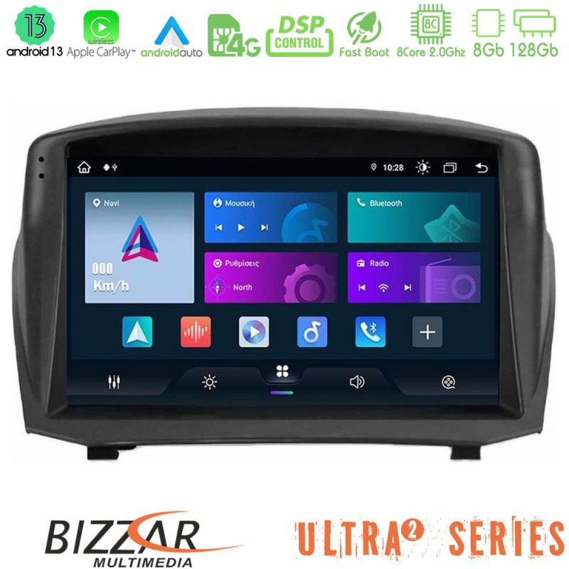Bizzar ULTRA Series Ford Fiesta 2008-2016 8core Android13 8+128GB Navigation Multimedia Tablet 9" (Oem Style) Bizzar ULTRA Series Ford Fiesta 2008-2016 8core Android13 8+128GB Navigation Multimedia Tablet 9" (Oem Style)
