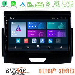 Bizzar Ultra Series Ford Ranger 2017-2022 8core Android13 8+128GB Navigation Multimedia Tablet 9"