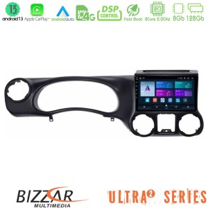 Bizzar Ultra Series Jeep Wrangler 2011-2014 8Core Android13 8+128GB Navigation Multimedia Tablet 10" Bizzar Ultra Series Jeep Wrangler 2011-2014 8Core Android13 8+128GB Navigation Multimedia Tablet 10"