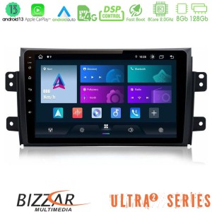 Bizzar Ultra Series Suzuki SX4 2006-2014 Fiat Sedici 2006-2014 8core Android13 8+128GB Navigation Multimedia Tablet 9" Bizzar Ultra Series Suzuki SX4 2006-2014 Fiat Sedici 2006-2014 8core Android13 8+128GB Navigation Multimedia Tablet 9"