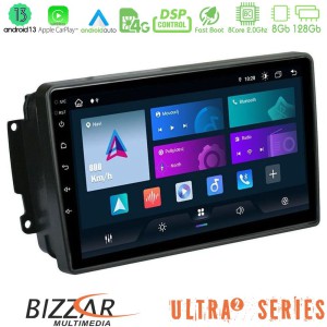 Bizzar Ultra Series Mercedes C/CLK/G Class (W203/W209) 8core Android13 8+128GB Navigation Multimedia Tablet 9" Bizzar Ultra Series Mercedes C/CLK/G Class (W203/W209) 8core Android13 8+128GB Navigation Multimedia Tablet 9"