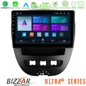 Bizzar Ultra Series Toyota Aygo/Citroen C1/Peugeot 107 8core Android13 8+128GB Navigation Multimedia Tablet 10" Bizzar Ultra Series Toyota Aygo/Citroen C1/Peugeot 107 8core Android13 8+128GB Navigation Multimedia Tablet 10"
