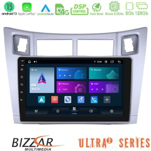 Bizzar Ultra Series Toyota Yaris 8core Android13 8+128GB Navigation Multimedia Tablet 9" (Ασημί Χρώμα) Bizzar Ultra Series Toyota Yaris 8core Android13 8+128GB Navigation Multimedia Tablet 9" (Ασημί Χρώμα)