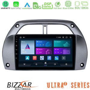 Bizzar Ultra Series Toyota RAV4 2001 - 2006 8core Android13 8+128GB Navigation Multimedia Tablet 9" Bizzar Ultra Series Toyota RAV4 2001 - 2006 8core Android13 8+128GB Navigation Multimedia Tablet 9"