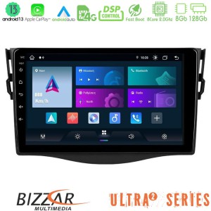 Bizzar Ultra Series Toyota RAV4 8core Android13 8+128GB Navigation Multimedia 9" Bizzar Ultra Series Toyota RAV4 8core Android13 8+128GB Navigation Multimedia 9"