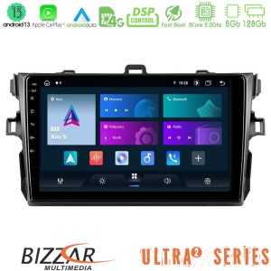 Bizzar Ultra Series Toyota Corolla 2007-2012 8core Android13 8+128GB Navigation Multimedia Tablet 9" Bizzar Ultra Series Toyota Corolla 2007-2012 8core Android13 8+128GB Navigation Multimedia Tablet 9"