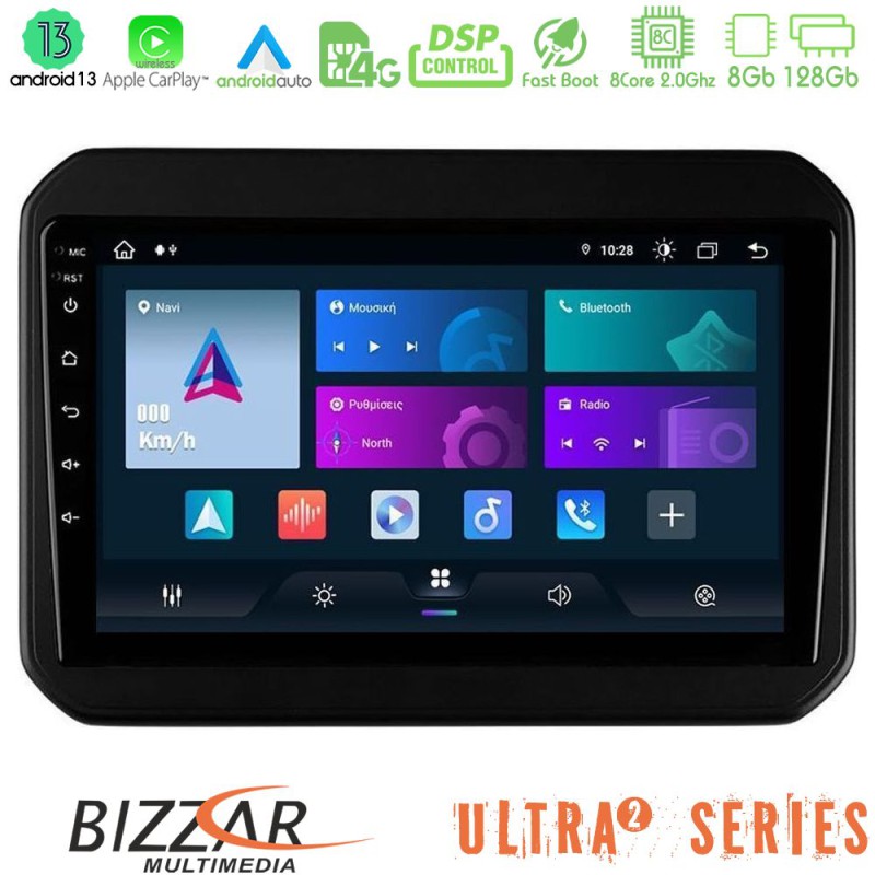 Bizzar Ultra Series Suzuki Ignis 8core Android13 8+128GB Navigation Multimedia Tablet 9" Bizzar Ultra Series Suzuki Ignis 8core Android13 8+128GB Navigation Multimedia Tablet 9"