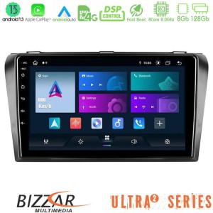 Bizzar Ultra Series Mazda 3 2004-2009 8core Android13 8+128GB Navigation Multimedia Tablet 9" Bizzar Ultra Series Mazda 3 2004-2009 8core Android13 8+128GB Navigation Multimedia Tablet 9"