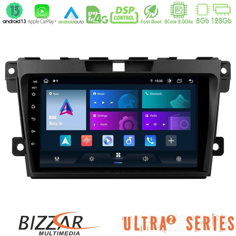 Bizzar Ultra Series Mazda CX-7 2007-2011 8core Android13 8+128GB Navigation Multimedia Tablet 9" Bizzar Ultra Series Mazda CX-7 2007-2011 8core Android13 8+128GB Navigation Multimedia Tablet 9"