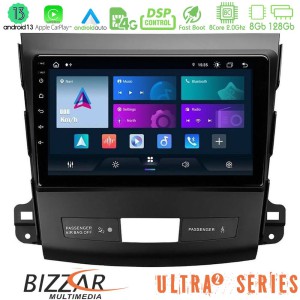 Bizzar Ultra Series Mitsubishi Outlander/Citroen C-Crosser/Peugeot 4007 8core Android13 8+128GB Navigation Multimedia Tablet 9" Bizzar Ultra Series Mitsubishi Outlander/Citroen C-Crosser/Peugeot 4007 8core Android13 8+128GB Navigation Multimedia Tablet 9"