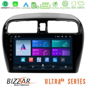 Bizzar Ultra Series Mitsubishi Space Star 2013-2016 8core Android13 8+128GB Navigation Multimedia Tablet 9" Bizzar Ultra Series Mitsubishi Space Star 2013-2016 8core Android13 8+128GB Navigation Multimedia Tablet 9"