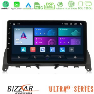 Bizzar Ultra Series Mercedes C Class W204 8core Android13 8+128GB Navigation Multimedia 9" Bizzar Ultra Series Mercedes C Class W204 8core Android13 8+128GB Navigation Multimedia 9"