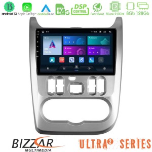 Bizzar Ultra Series Dacia Duster/Sandero/Logan 8core Android13 8+128GB Navigation Multimedia Tablet 9" Bizzar Ultra Series Dacia Duster/Sandero/Logan 8core Android13 8+128GB Navigation Multimedia Tablet 9"