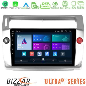 Bizzar Ultra Series Citroen C4 2004-2010 8core Android13 8+128GB Navigation Multimedia Tablet 9" Bizzar Ultra Series Citroen C4 2004-2010 8core Android13 8+128GB Navigation Multimedia Tablet 9"