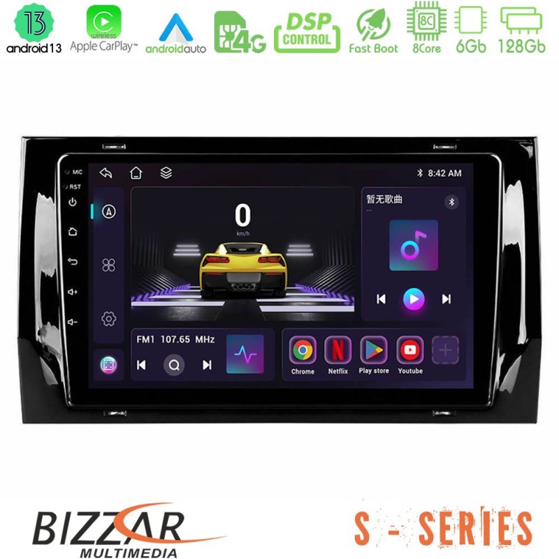 Bizzar S Series Skoda Kodiaq 2017-&gt; 8core Android13 6+128GB Navigation Multimedia Tablet 10