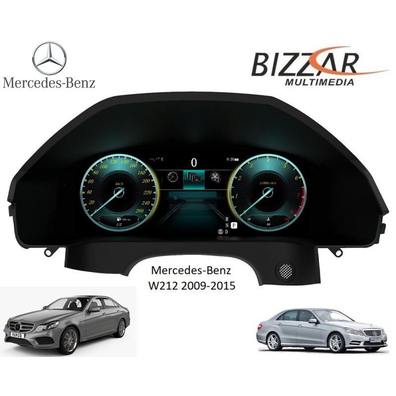 Mercedes E Class W212 2011-2014 Digital LCD Instrument Cluster 12.3" με HD οθόνη 1920*720 Mercedes E Class W212 2011-2014 Digital LCD Instrument Cluster 12.3" με HD οθόνη 1920*720