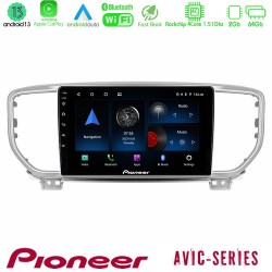 Pioneer AVIC 4Core Android13 2+64GB Kia Sportage 2018-2021 Navigation Multimedia Tablet 9