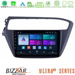 Bizzar Ultra Series Hyundai i20 2018-2020 8core Android13 8+128GB Navigation Multimedia Tablet 9" Bizzar Ultra Series Hyundai i20 2018-2020 8core Android13 8+128GB Navigation Multimedia Tablet 9"
