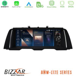 Bizzar Lite Series BMW 5 Series F10/F11 CIC Android13 8Core (4+64GB) Navigation Multimedia 10.25" HD (OEM Style) Bizzar Lite Series BMW 5 Series F10/F11 CIC Android13 8Core (4+64GB) Navigation Multimedia 10.25" HD (OEM Style)