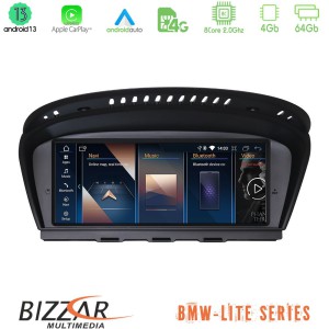 Bizzar Lite Series BMW 3er/5er/6er (E90/E60/E63) Android13 8Core (4+64GB) Navigation Multimedia 8.8" HD