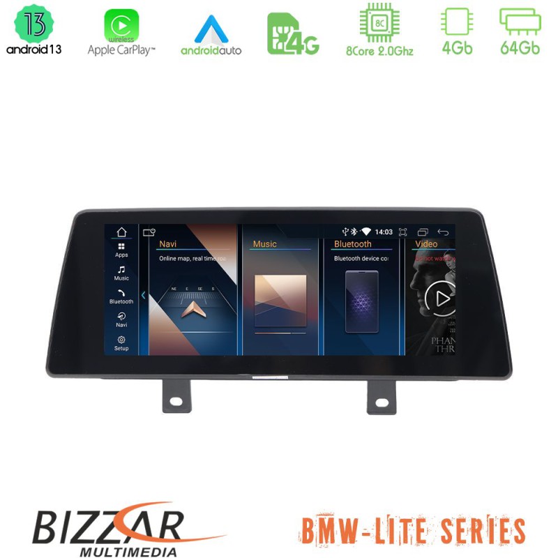 Bizzar Lite Series BMW 1series F20/F22 Android13 8Core (4+64GB) Navigation Multimedia 10.25"HD Bizzar Lite Series BMW 1series F20/F22 Android13 8Core (4+64GB) Navigation Multimedia 10.25"HD